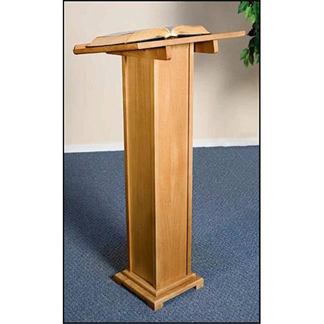 Christian Brands Church Supply 61703 16 x 20 in. Pecan Lectern