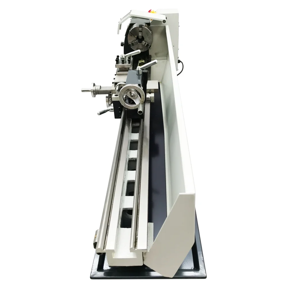 Techtongda WM210V Precision Instrument Metal Lathe Metal Bench Lathe Inch Thread Brushless Motor 8