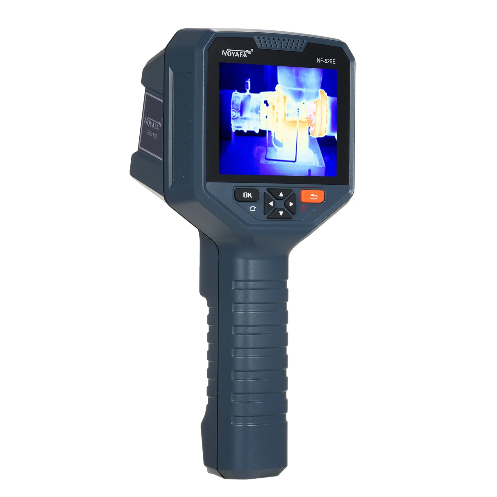 Thermal Imager,256 X Handheld Ir Temperature 256 3.5 Inch Temperature With Infrared Thermal Nf-526e 8 Color Resolution -20~400 /-4~752 X 192 Temperature 3.5-inch Lcd Screen Palettes Dsfen