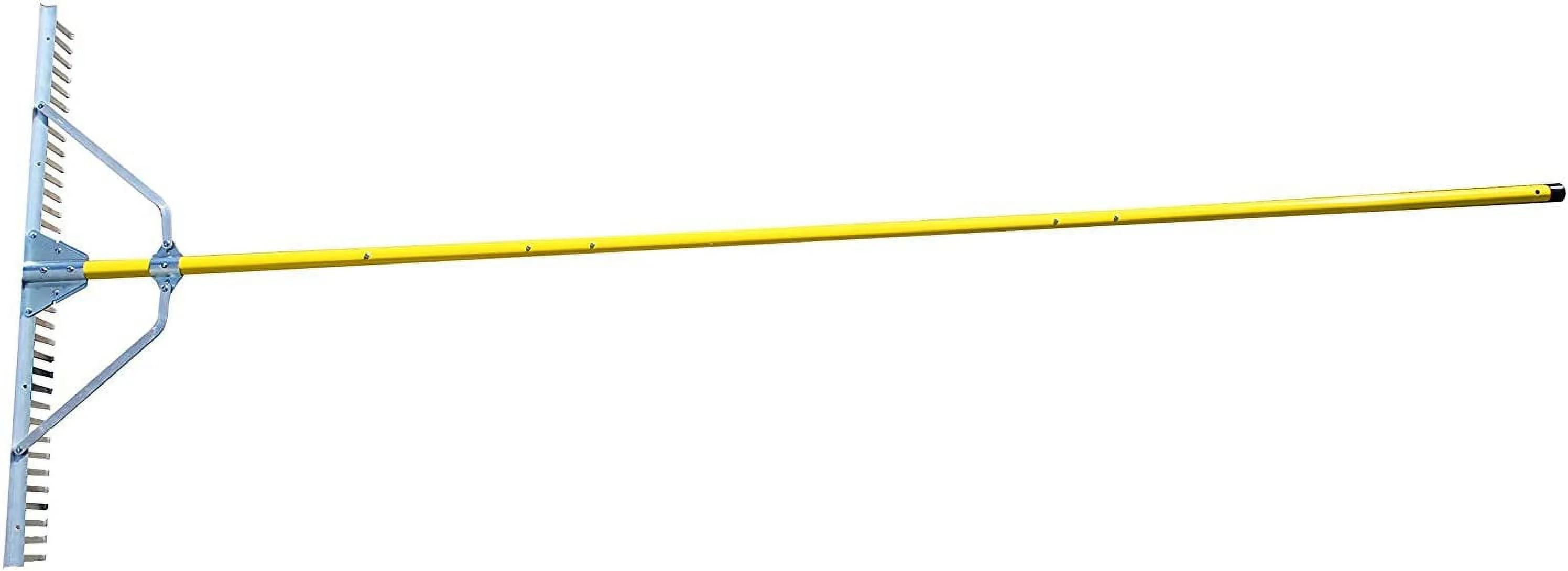 Jenlis Razer Rake - Collapsible All-Purpose Aluminum Lake and Landscape Weed Rake