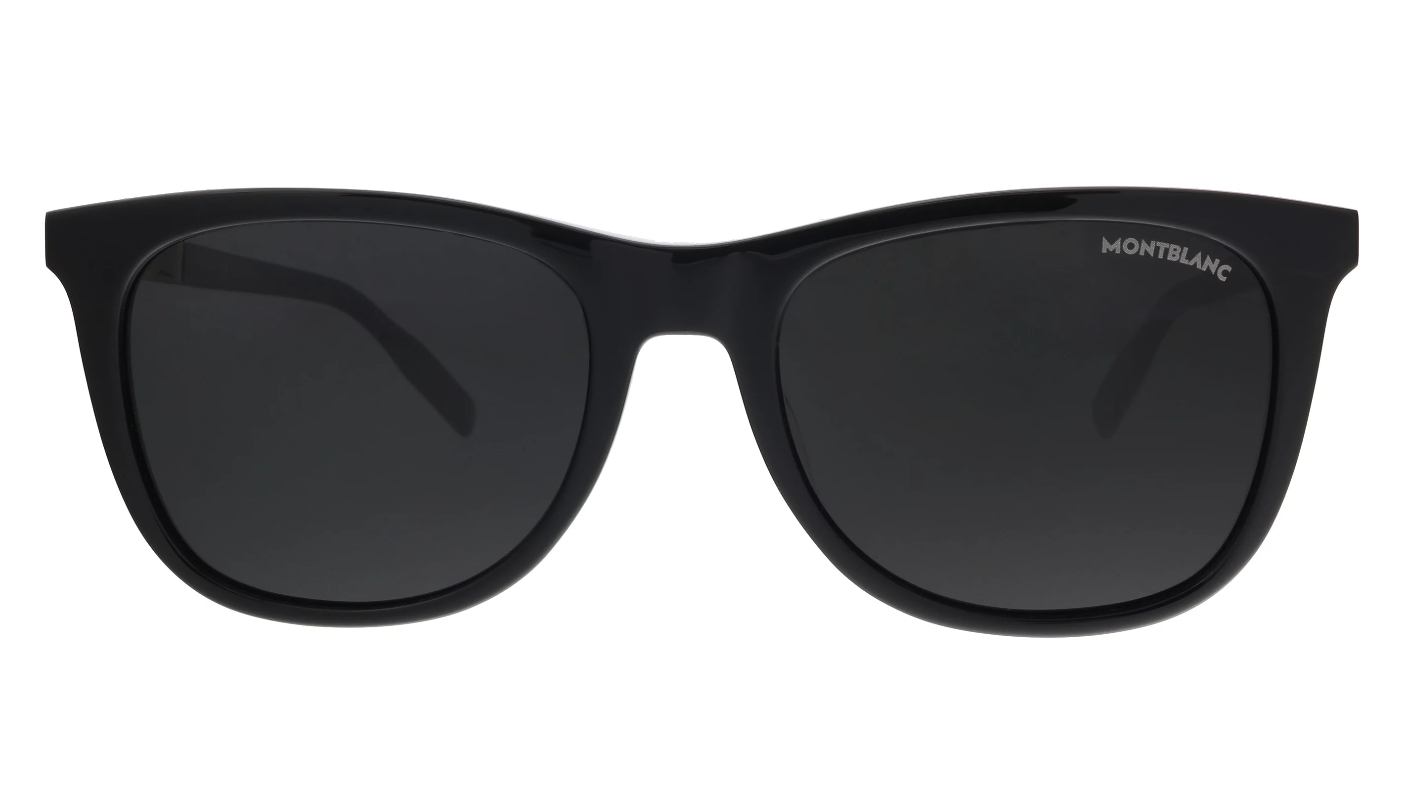 Montblanc MB0017S-005 Black Rectangle Sunglasses for mens