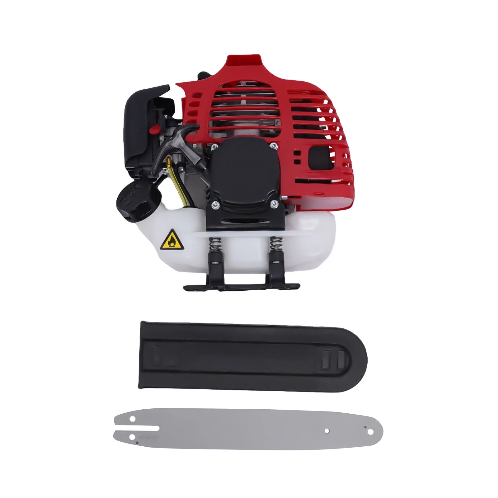 4in1 51.7CC Gas Pole Saw Brush Cutter Gas Hedge Trimmer CG520,2-Stroke