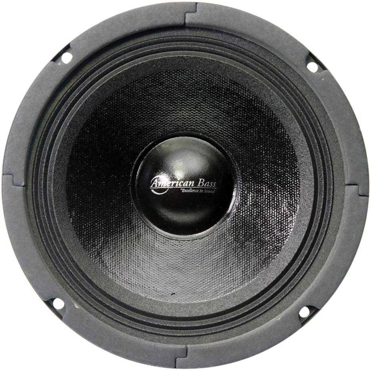(Pack of 2) American Bass 6.5 inch Midrange Speaker 300W Max 8 Ohm Midbass Car Audio SQ65CB-X