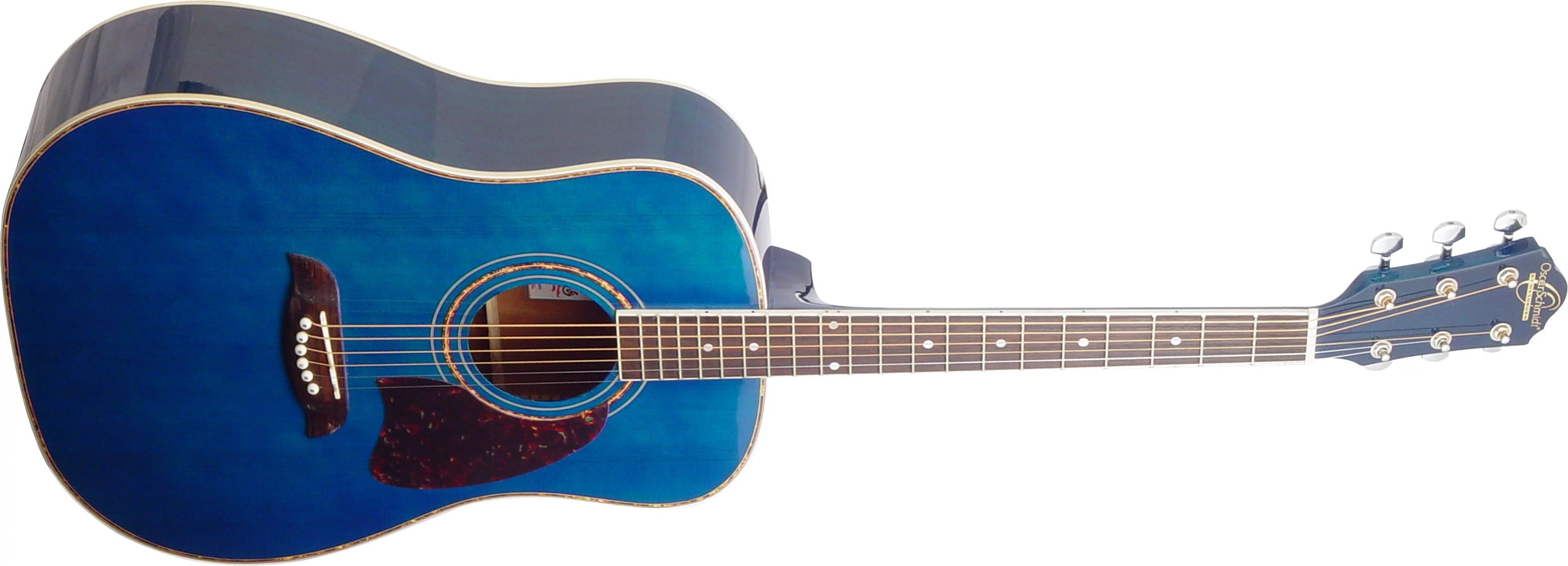 Oscar Schmidt OG2TBL Acoustic Guitar - Blue