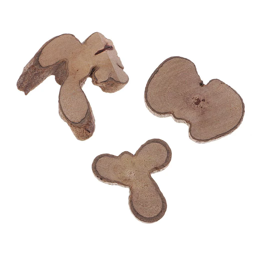 Pack of 20 Bulk Unfinished Natural Wood Cutouts Shapes Wooden Circles Tree Log Slices Craft Supplies Rustic Wedding Centerpieces Table ration Country Party Supplies