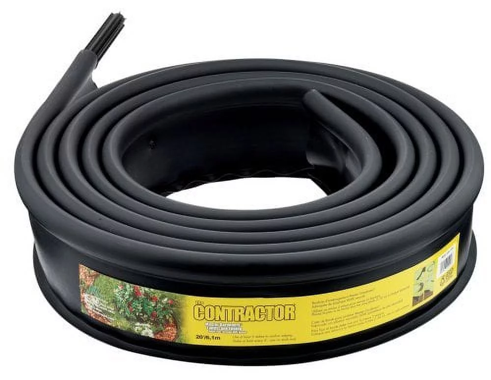 Master Mark Plastics 25920 Contractor Landscape Edging  4 7/8 Inch by 20 Foot, Black