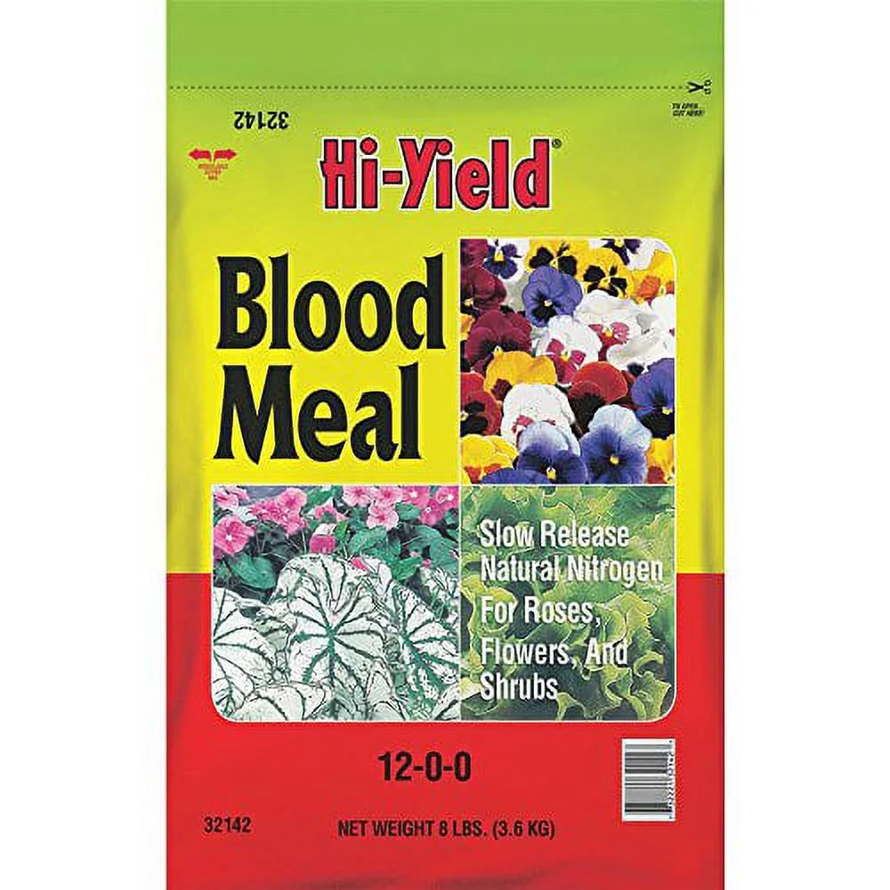 Hi-Yield Blood Meal Granules Plant Food 8 lb