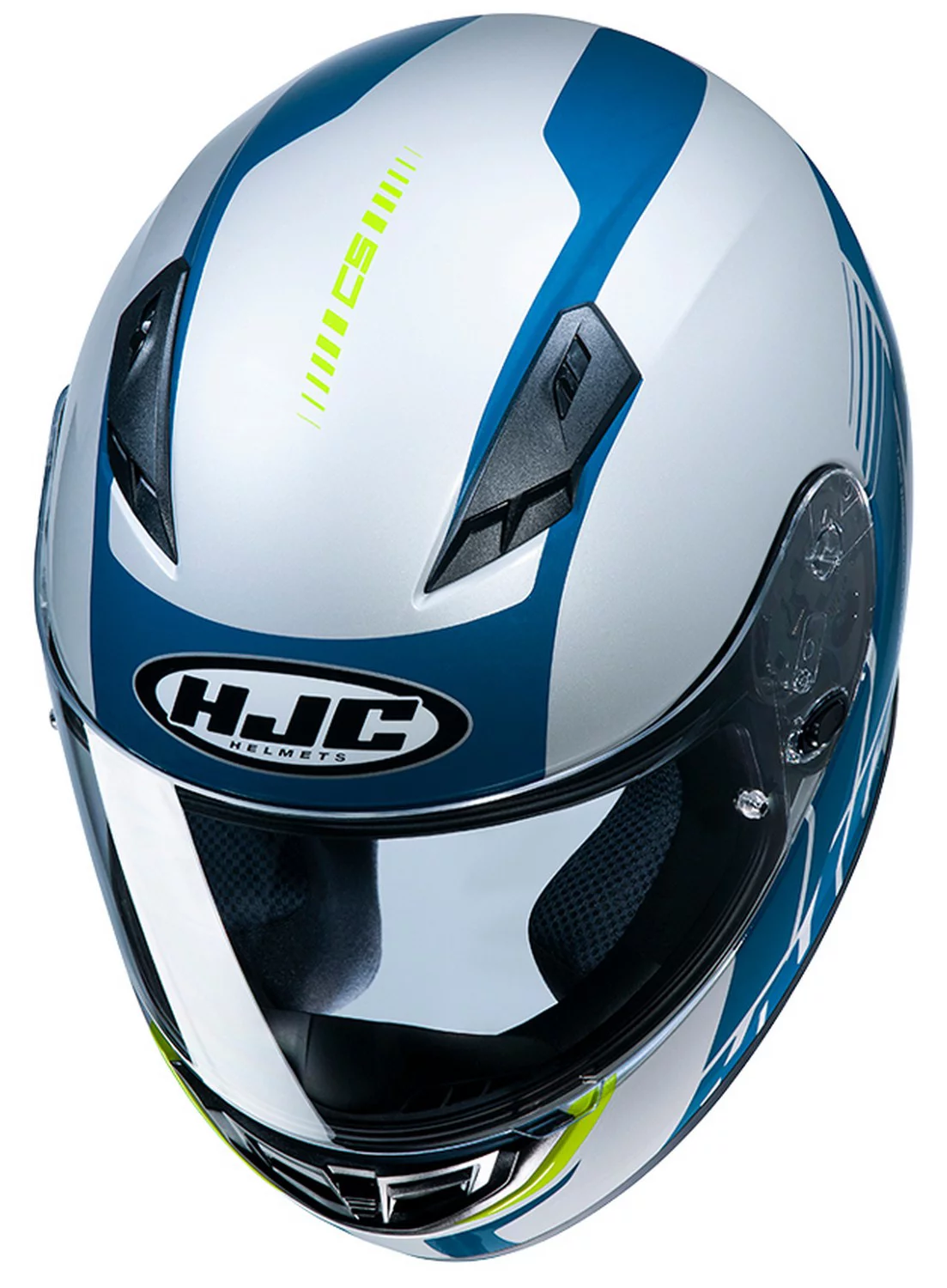 HJC CS-R3 Mylo Motorcycle Helmet Blue/White MD