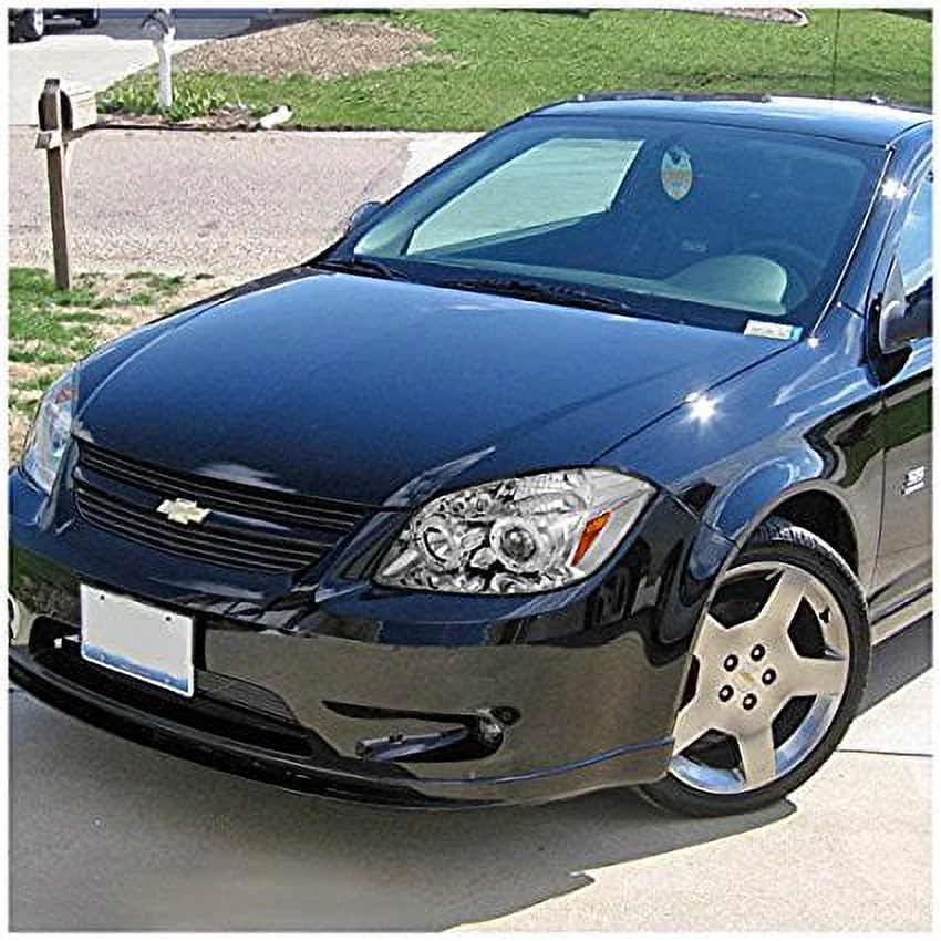 Spec-D Tuning 2LHP-COB05-TM Chevy Cobalt Pontiac Pursuit Dual Halo Chrome Clear Projector Head Lights
