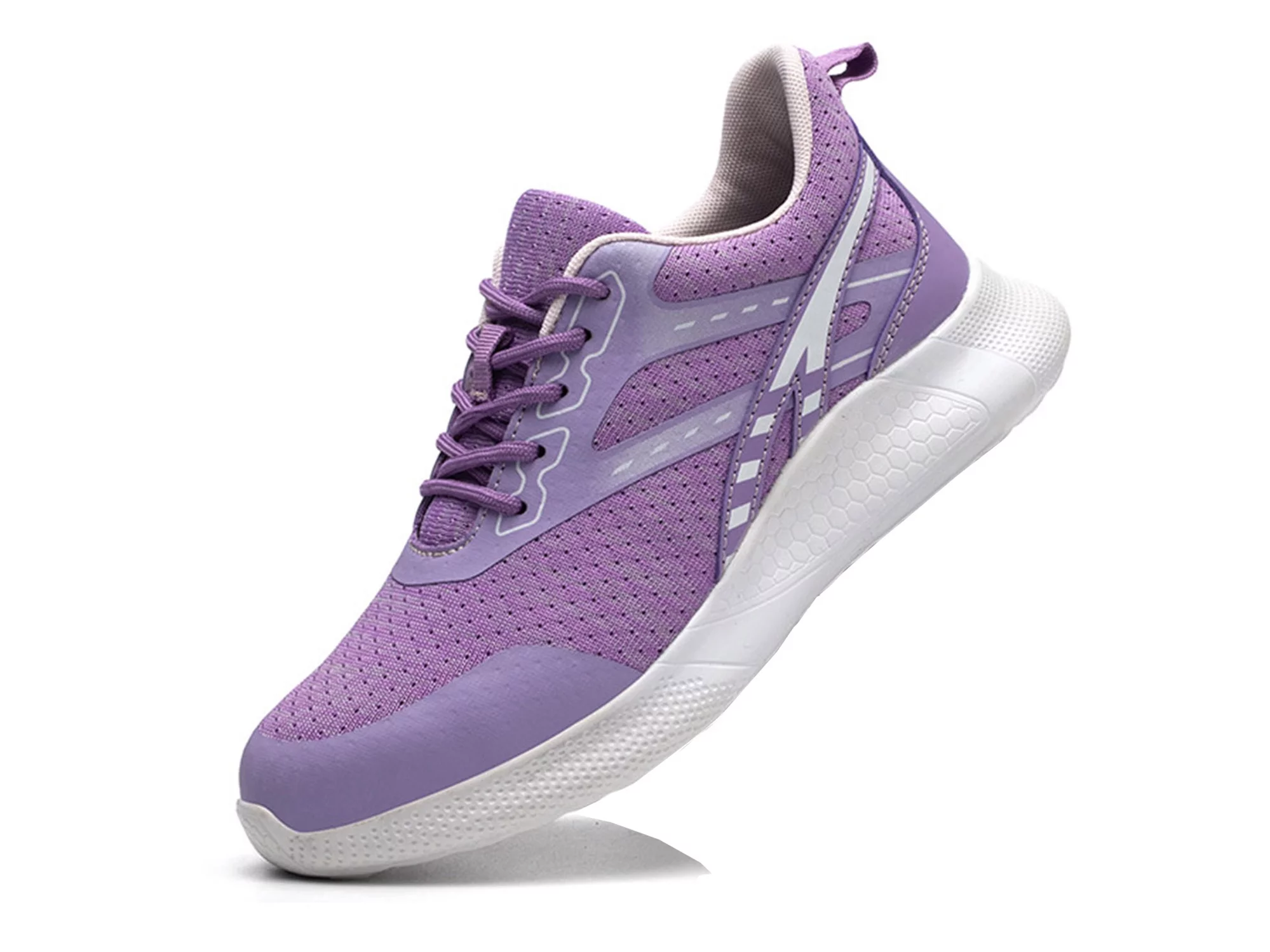 Tanleewa Steel Toe Work Shoes for Men Women Lightweight Breathable Shoe Size 5.5 Women/4.5 Men