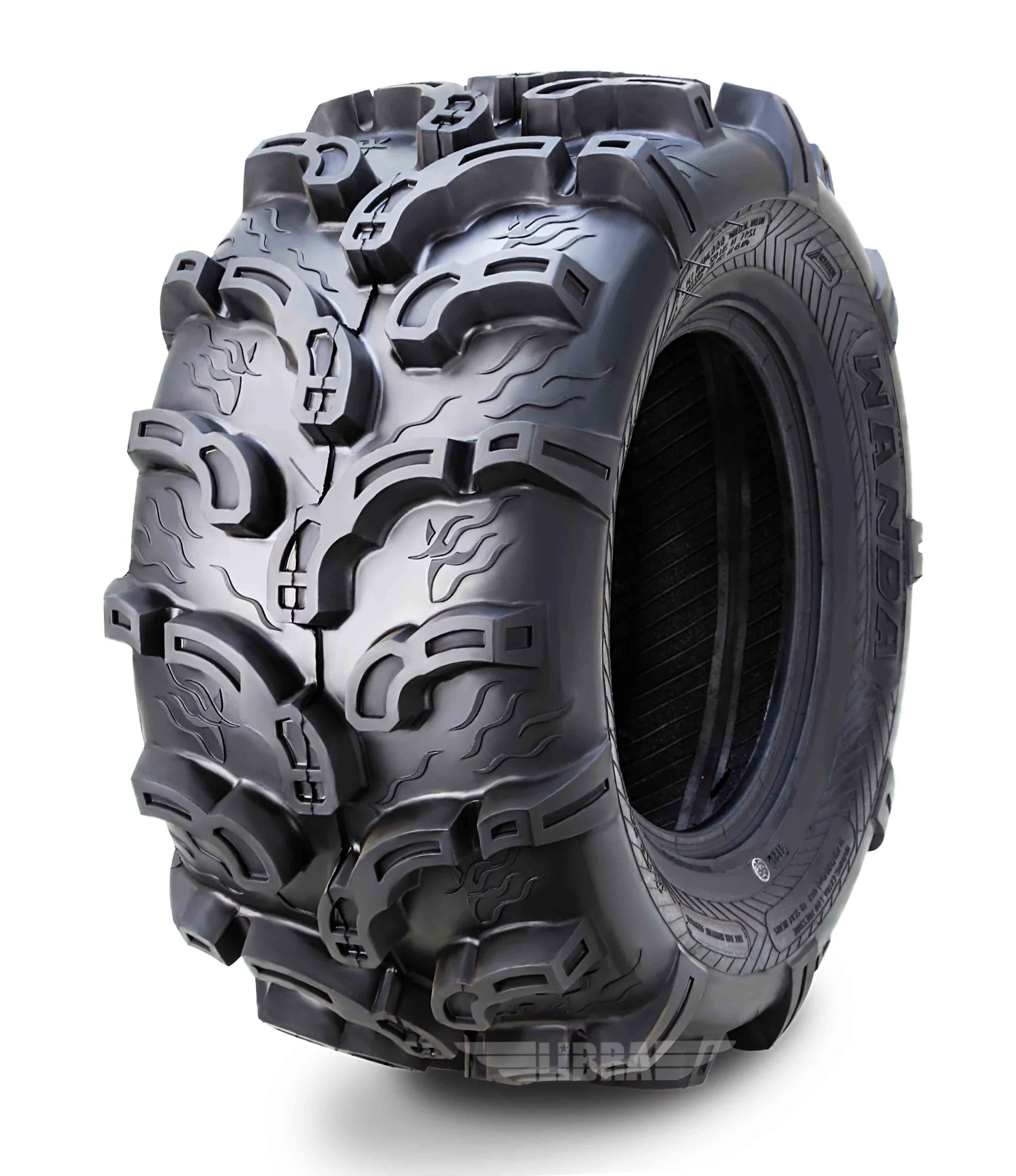 One Premium ATV Tire 26x12-12 26x12x12 Rear 6PR P375 - 10218 Super Lug Mud