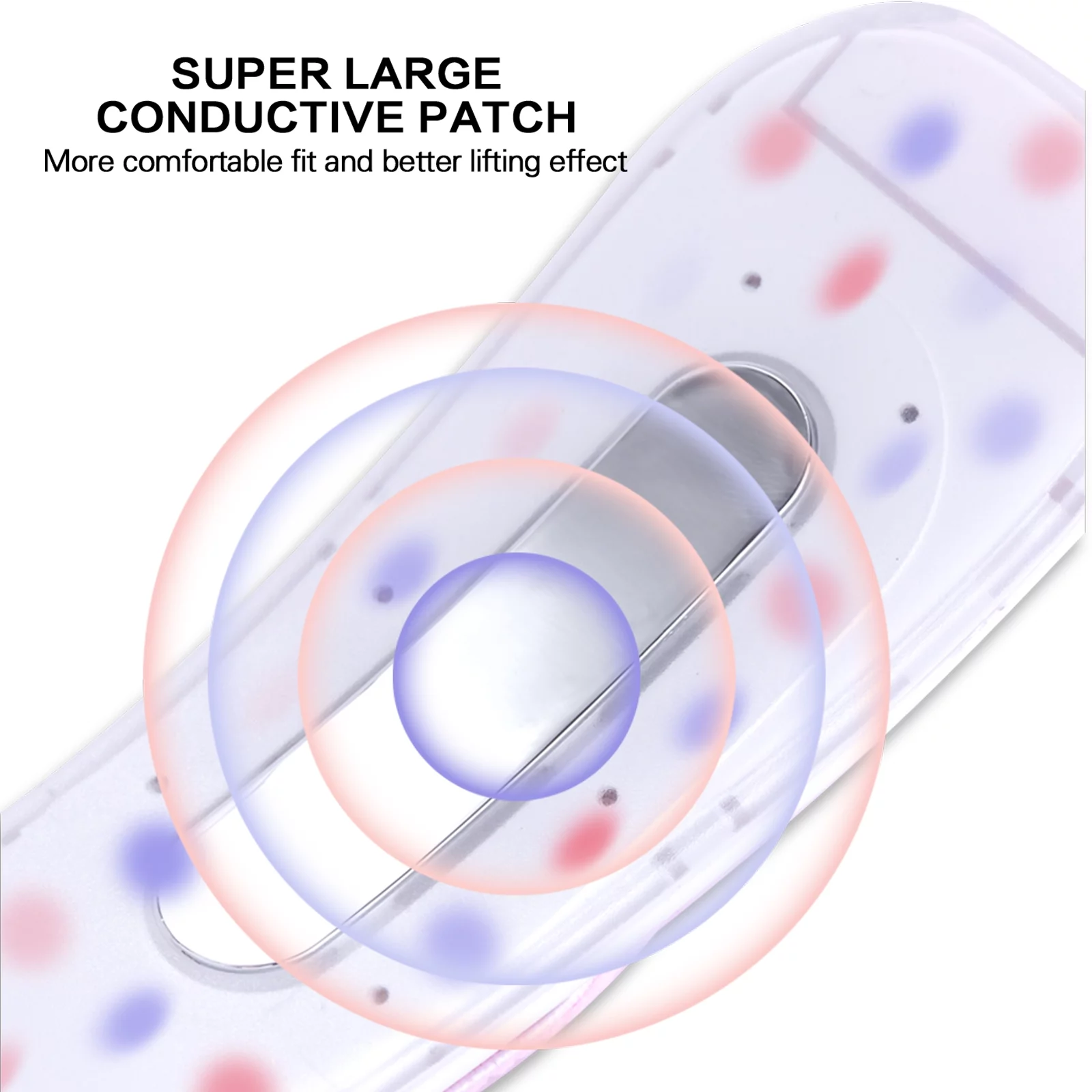 Gecheer Electric V Face Machine Face Lifting Device Smart V-Face Shaping Massager Chin V-Line Up Lift Belt Red Blue LED Photon Therapy