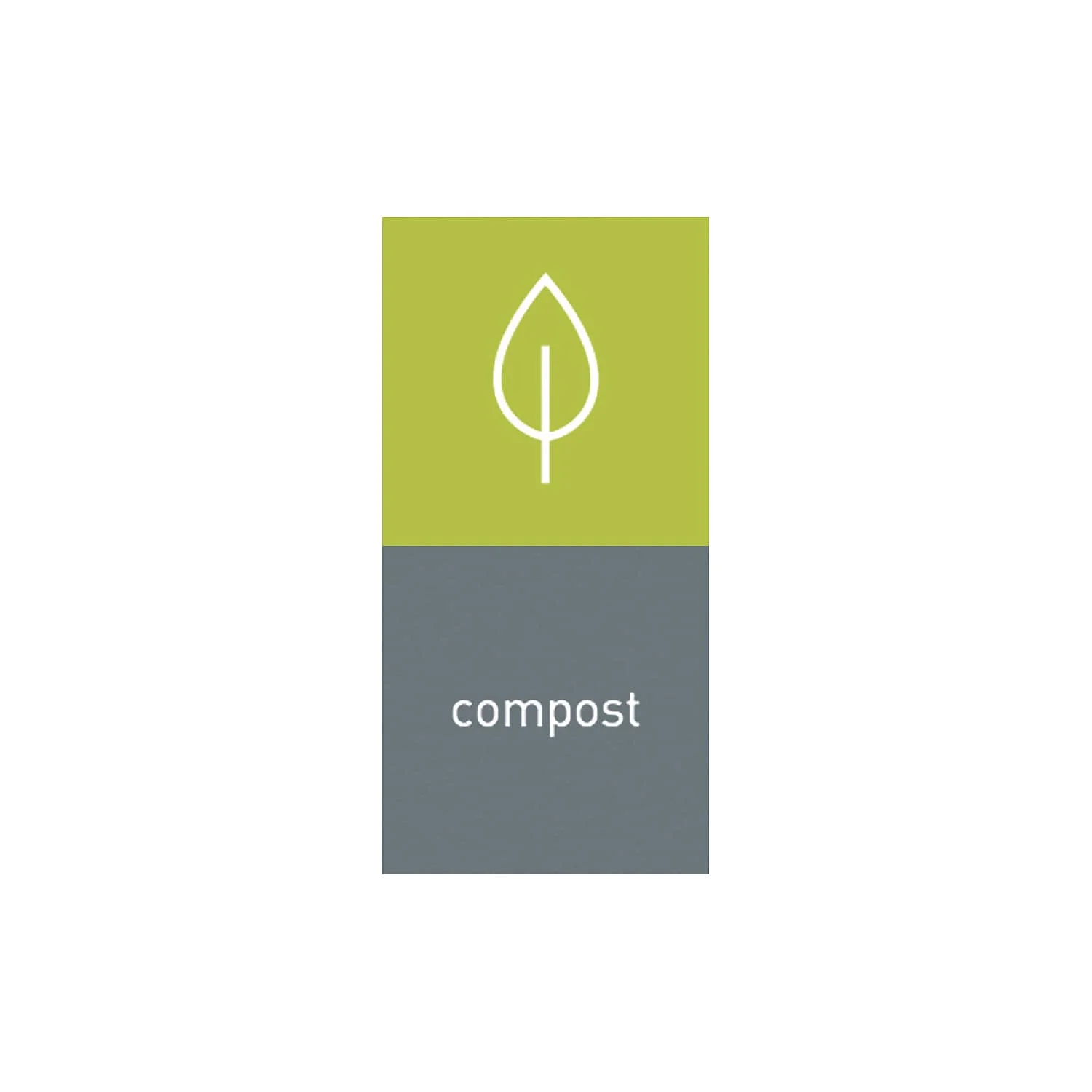 simplehuman Compost Magnetic Sorting Label 8