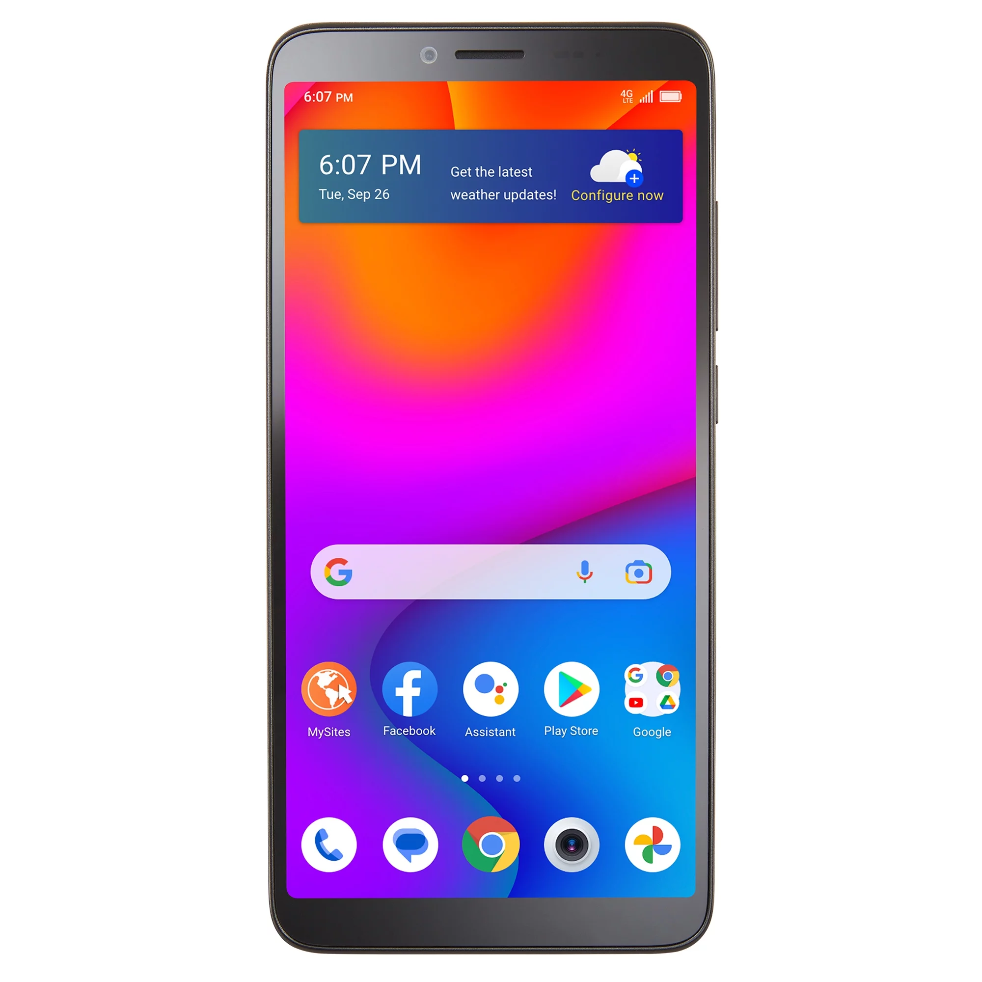 Puerto Rico Straight Talk TCL ION V, 32GB, Black - Prepaid Smartphone [Locked to Straight Talk]