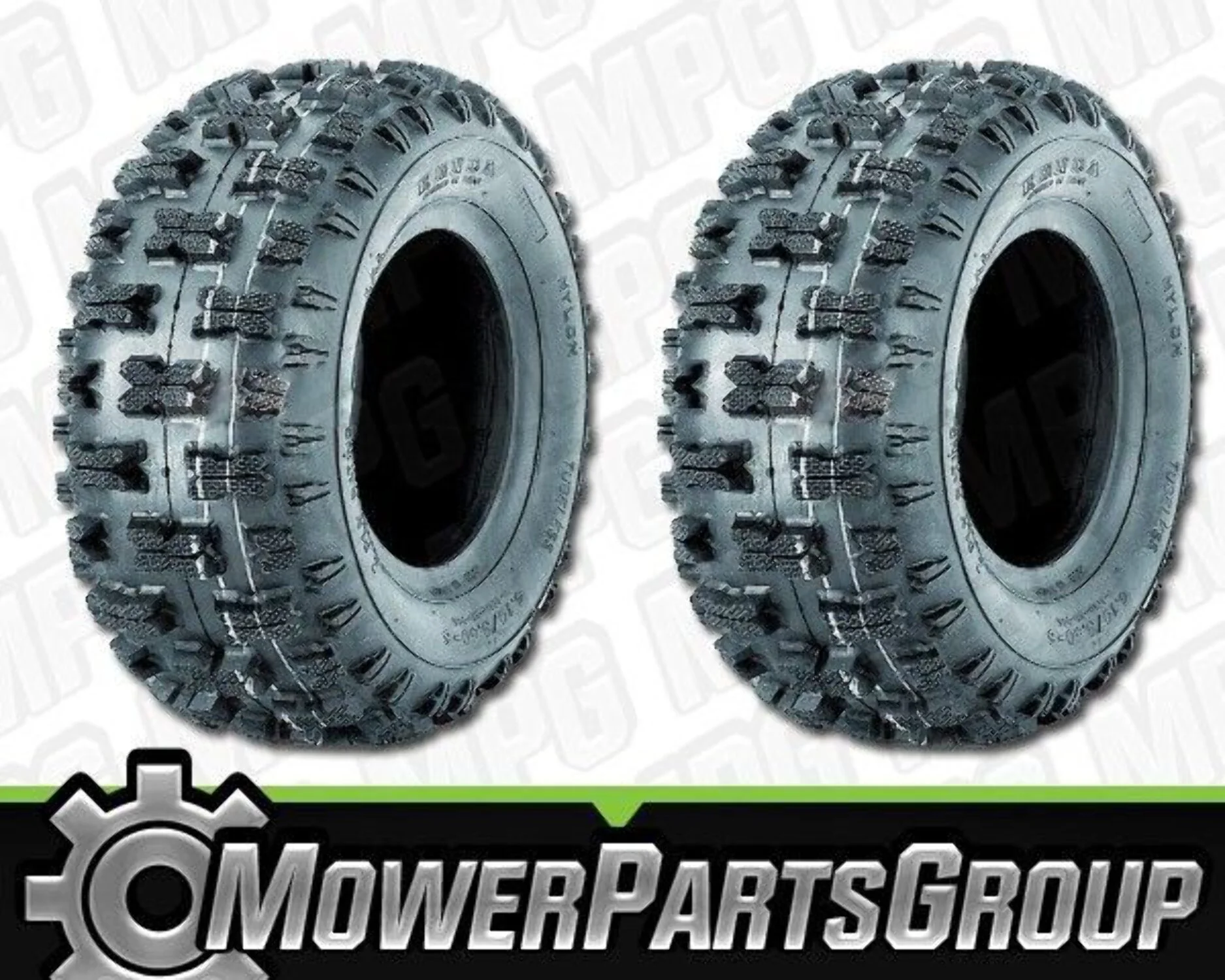 (2) K398A Polar Trac Tubeless Tires 2 Ply 13x5x6 13-5-6