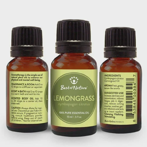 Best of Nature Lemongrass Essential Oil