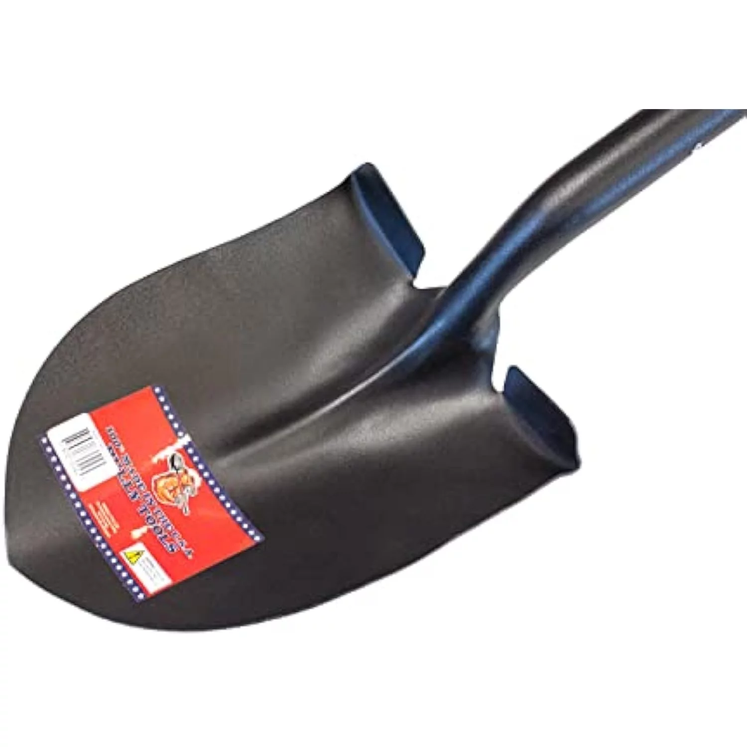 BULLY Tools 82515 Shovel, 9 in W Blade, 14 ga Gauge, Steel Blade, Fiberglass Handle, Long Handle, 48-1/2 in L Handle