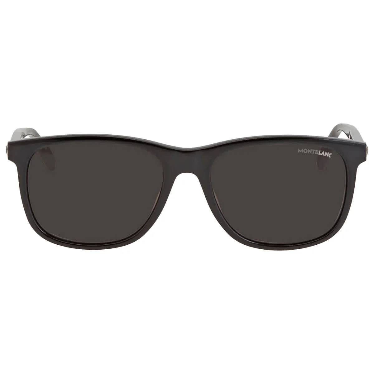 Montblanc Grey Square Men's Sunglasses MB0013S 001 56