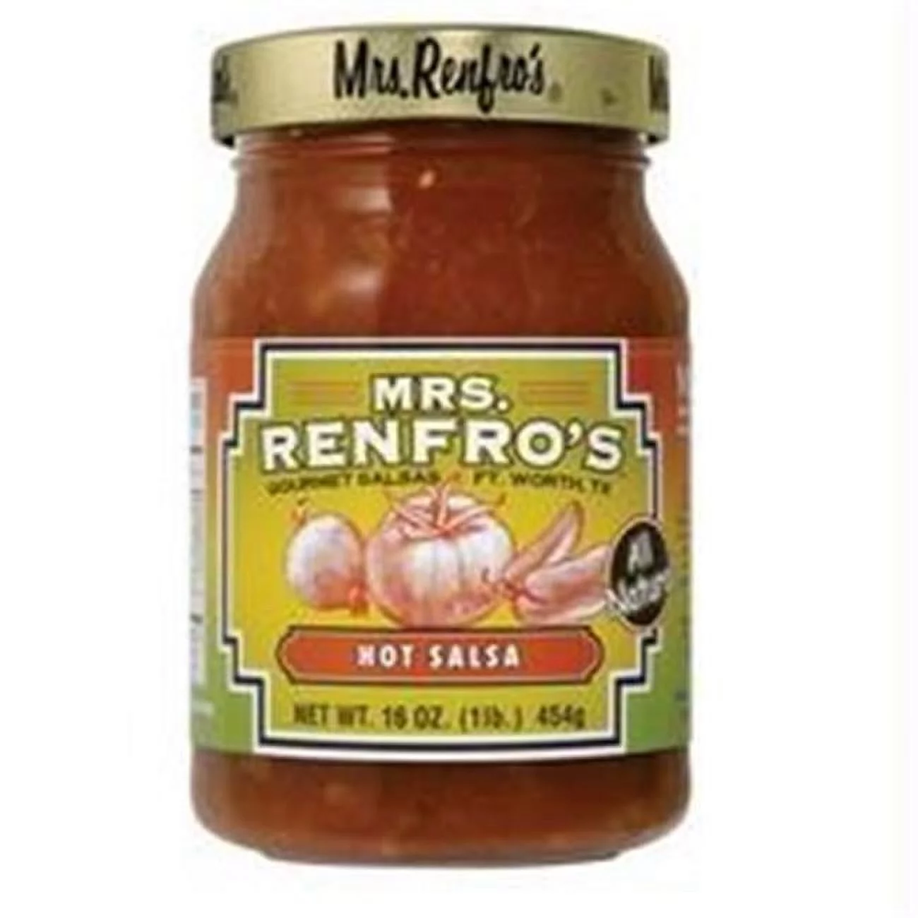 Mrs. Renfro's Salsa, Hot, 16 Oz