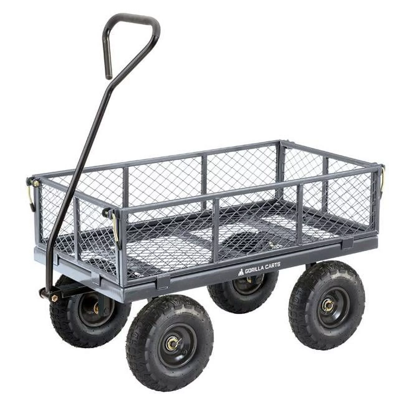 Gorilla Carts 7002866 600 lbs Capacity Steel Utility Cart