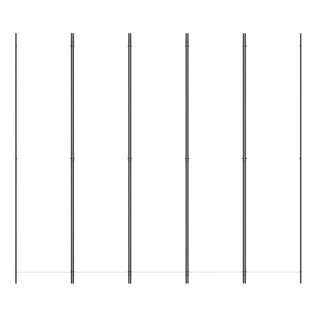 Anself 5-Panel Room Divider White 98.4