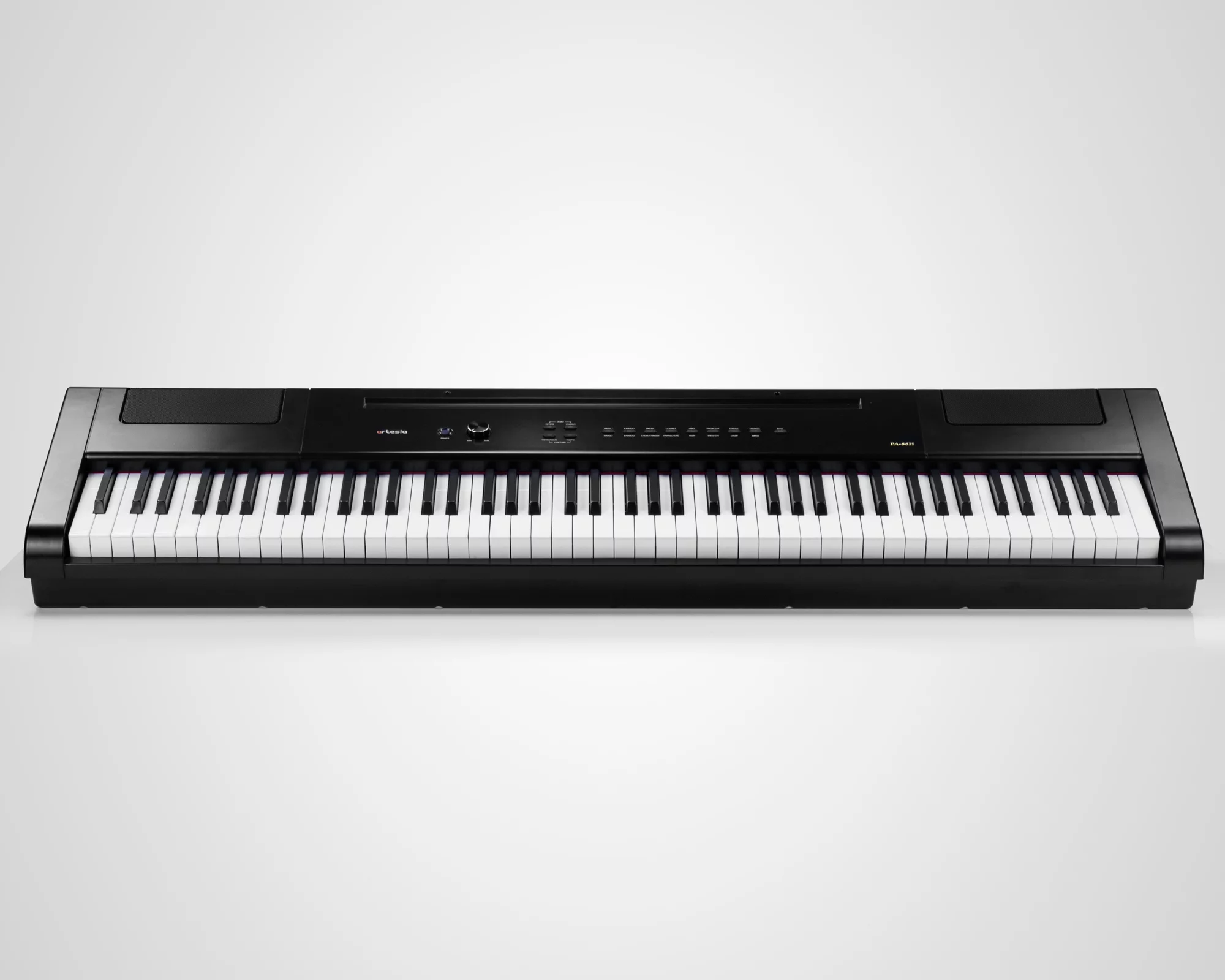 Artesia Pro PA-88H 88-Key Weighted Hammer Action Digital Piano with Sustain Pedal and Power Supply (Black)