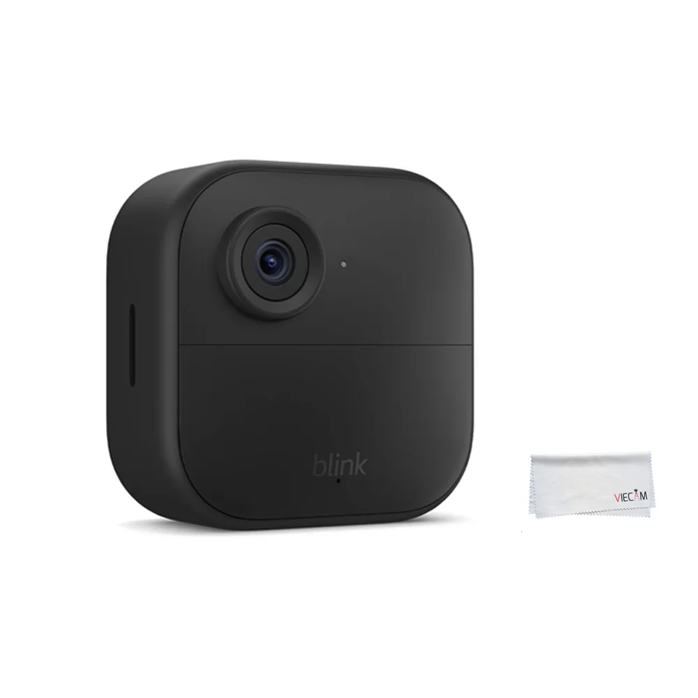 Blink_Outdoor 4 (4th Gen) Wireless Security Camera with VIECAM  cleaning Cloth – Add-on camera (Sync Module required)