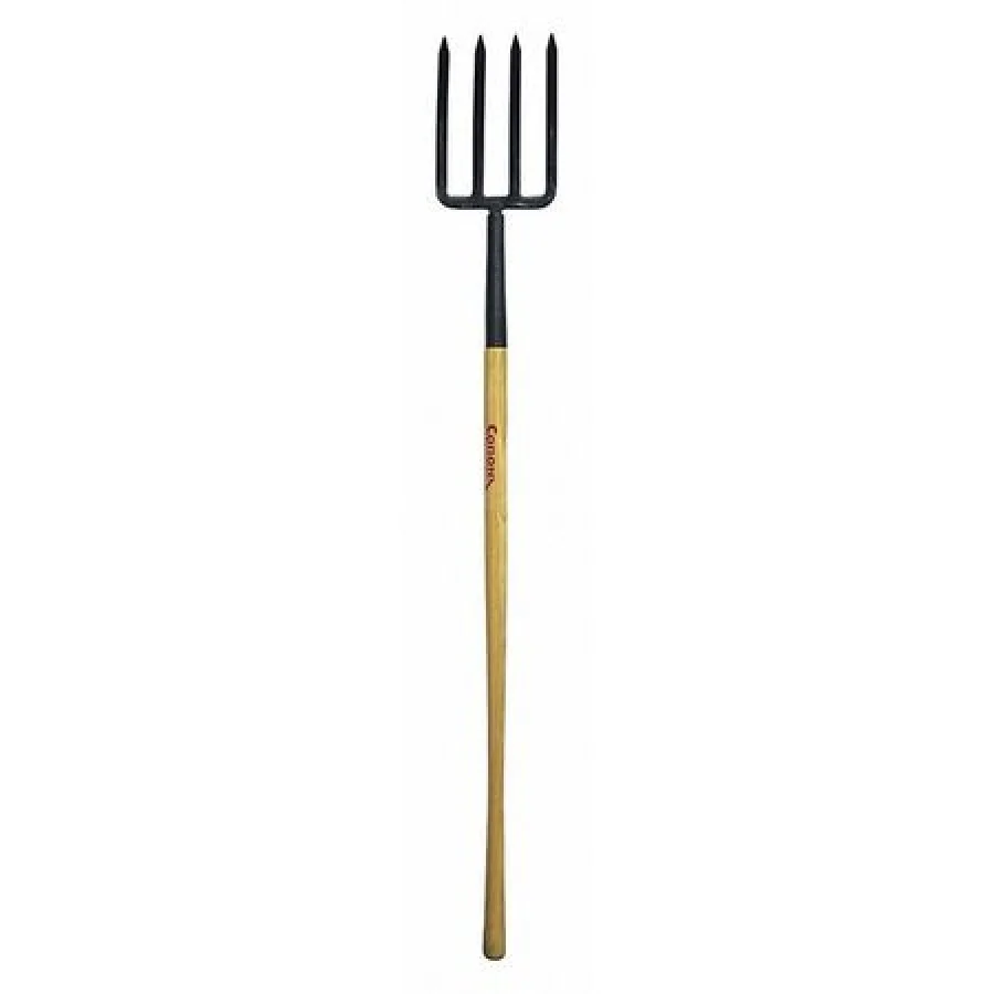 CORONA FK 70000 Digging Fork,4 Tine,48" Ash Wood Handle