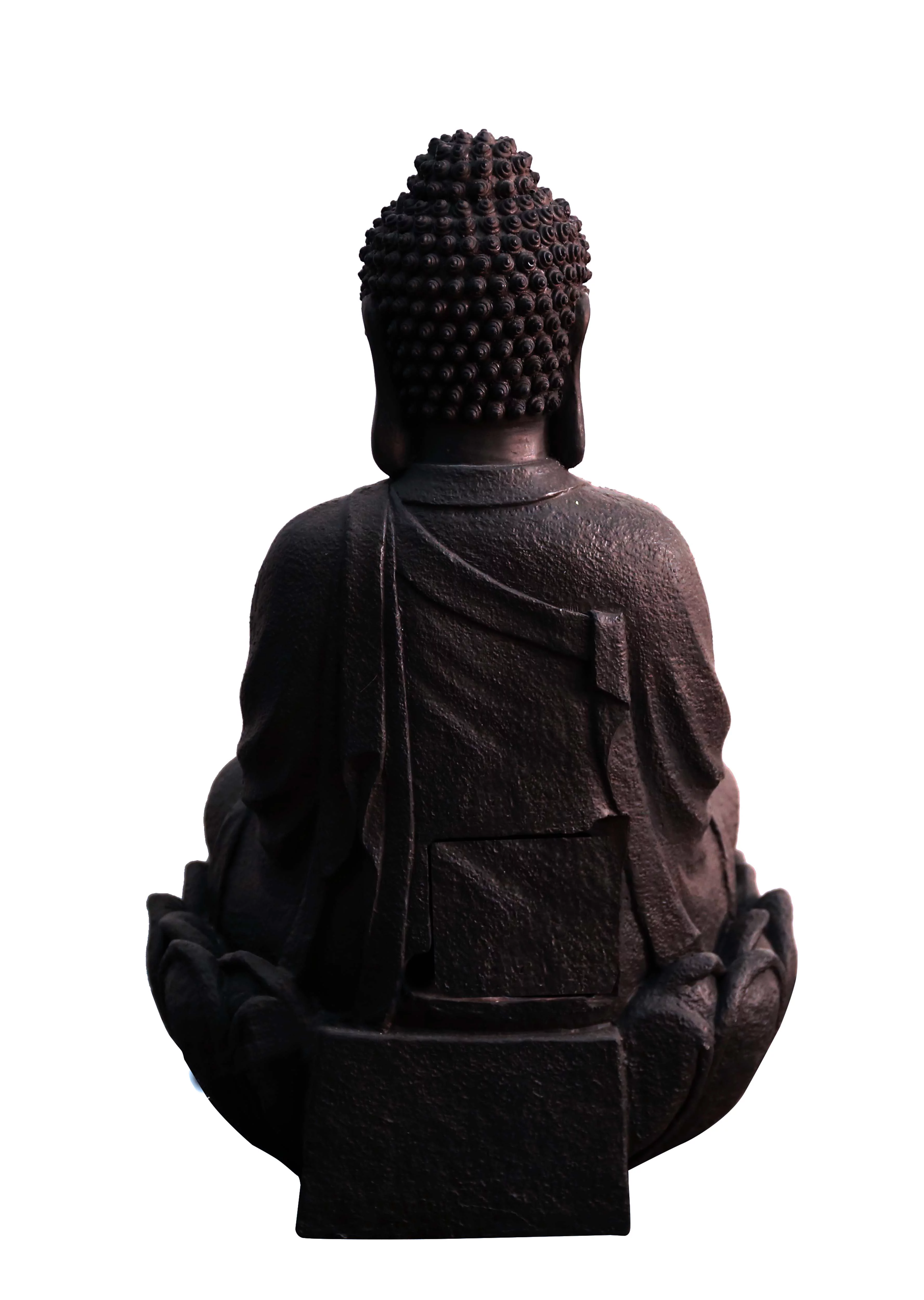 Hi-Line Gift Ltd. Meditating Buddha Fountain with LED