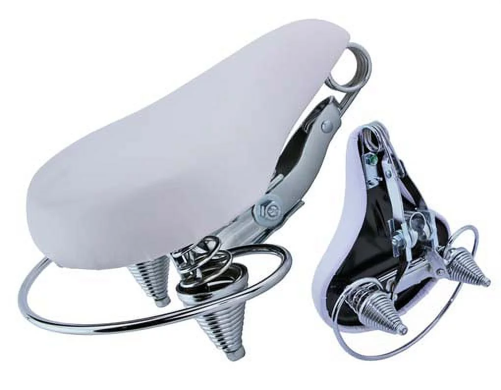 Beach Cruisers Saddle 841 White.Bike seat, bicycle seat, Bike part, bicycle part