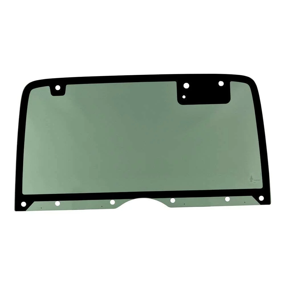 Rear/Back Green Tinted Glass with Holes For Jeep 87-95 Wrangler Sport Utility YJ