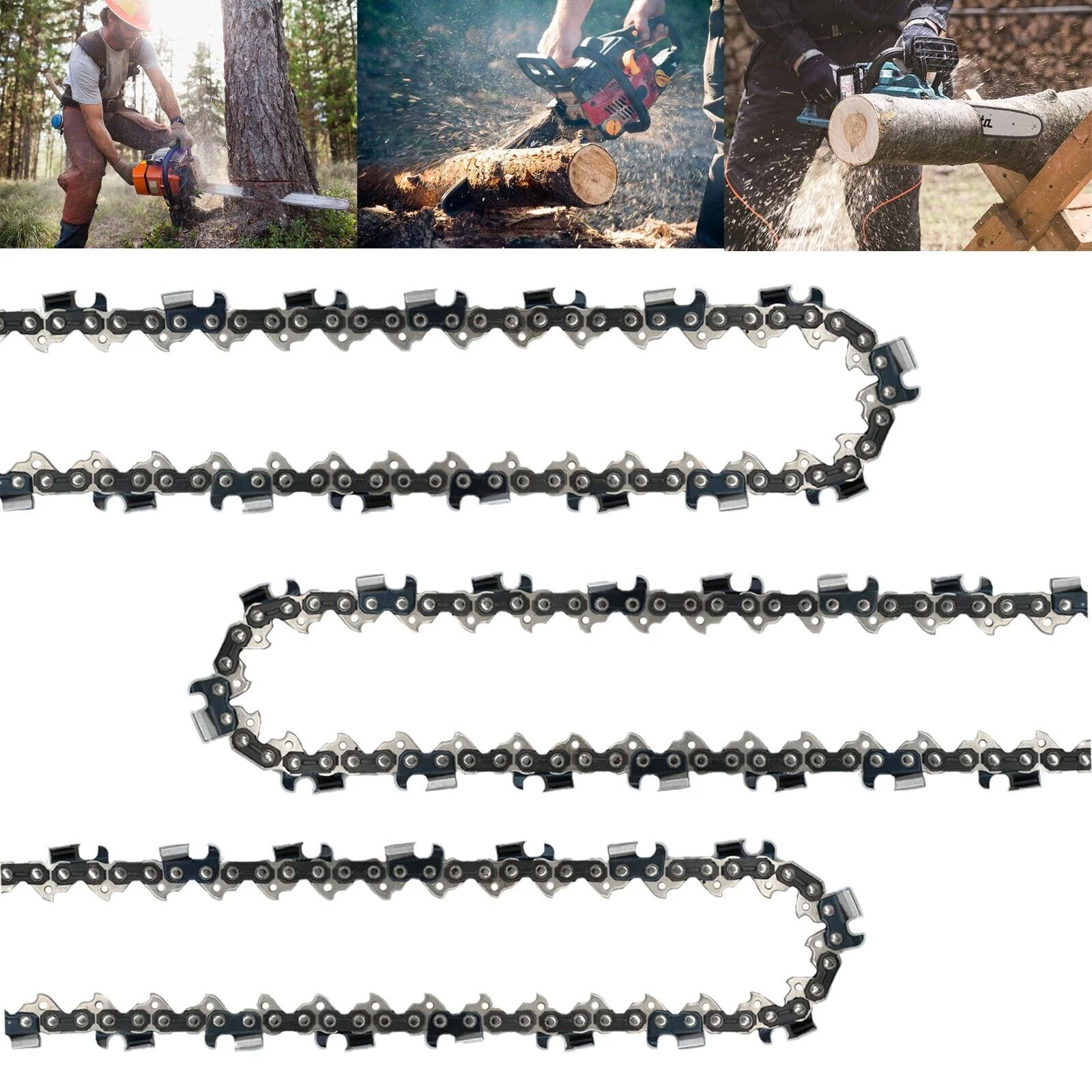 20 Inch Chainsaw Chain 3 Pack - M80 - .050