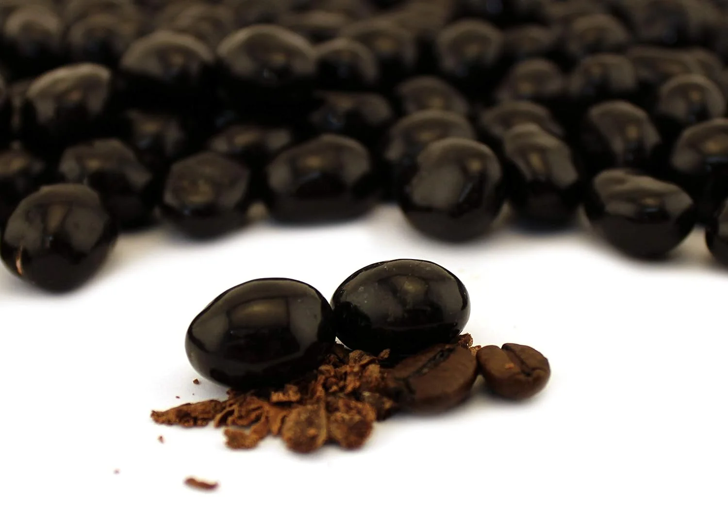 Premium Dark Chocolate Covered Espresso Coffee Beans Candy (1 Pound Bag)