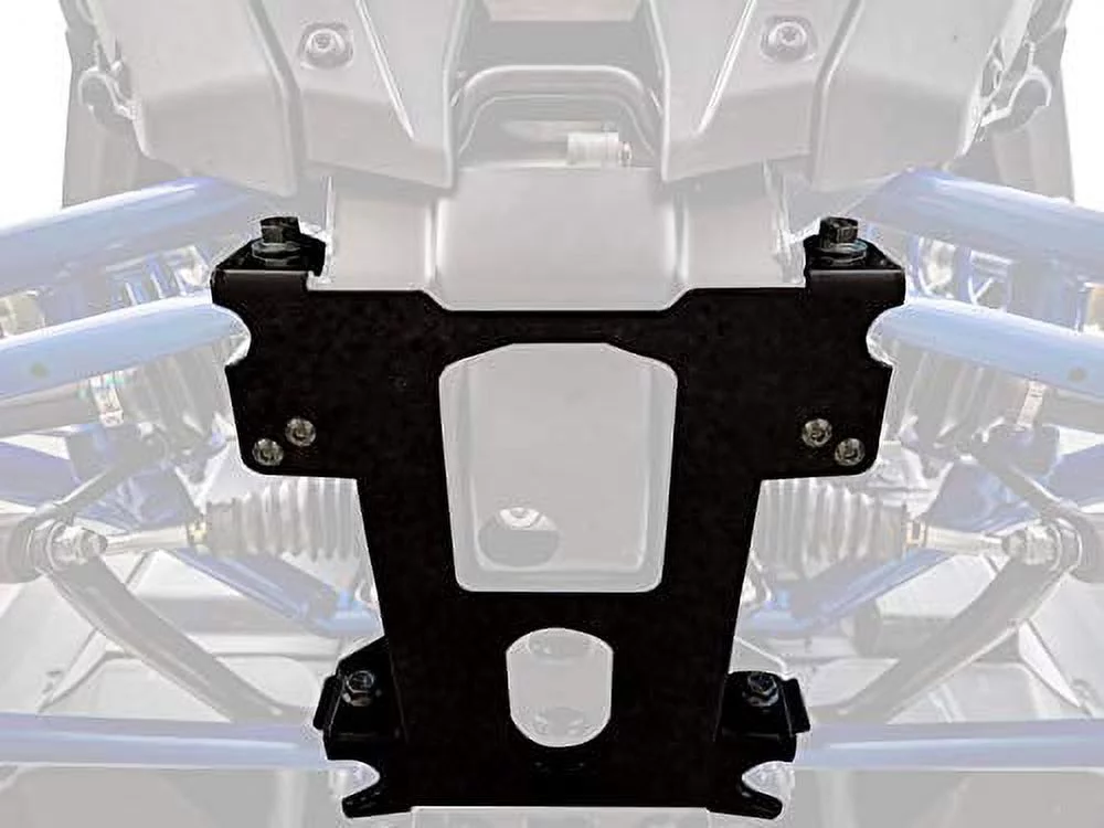 SuperATV Front Suspension Frame Stiffener for Polaris RZR PRO XP/PRO XP 4 (2020+) | Black|FS-P-PROXP-01