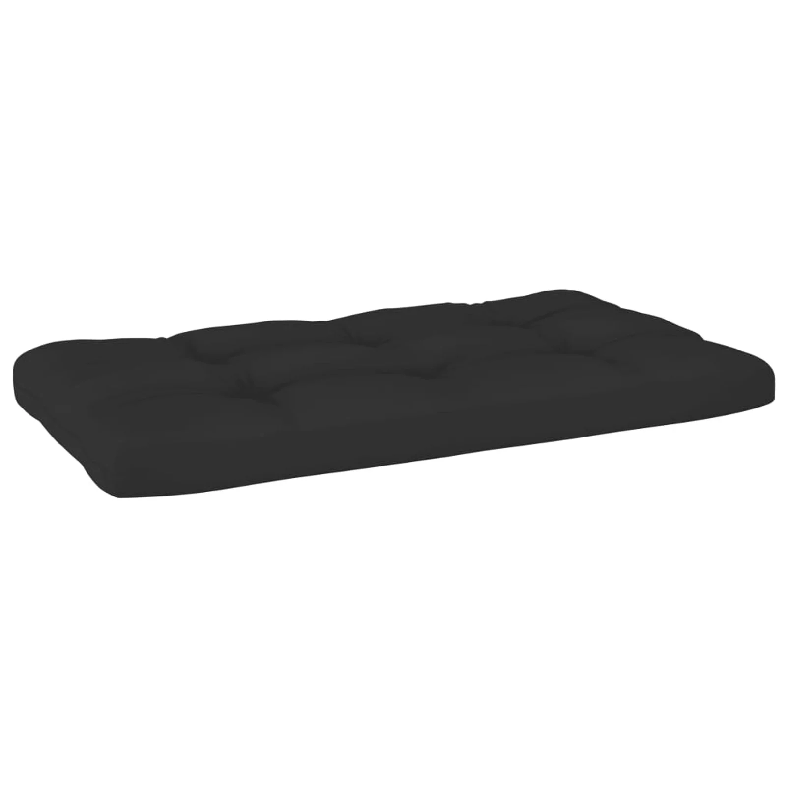 Dcenta Pallet Cushions 2 pcs Black Fabric
