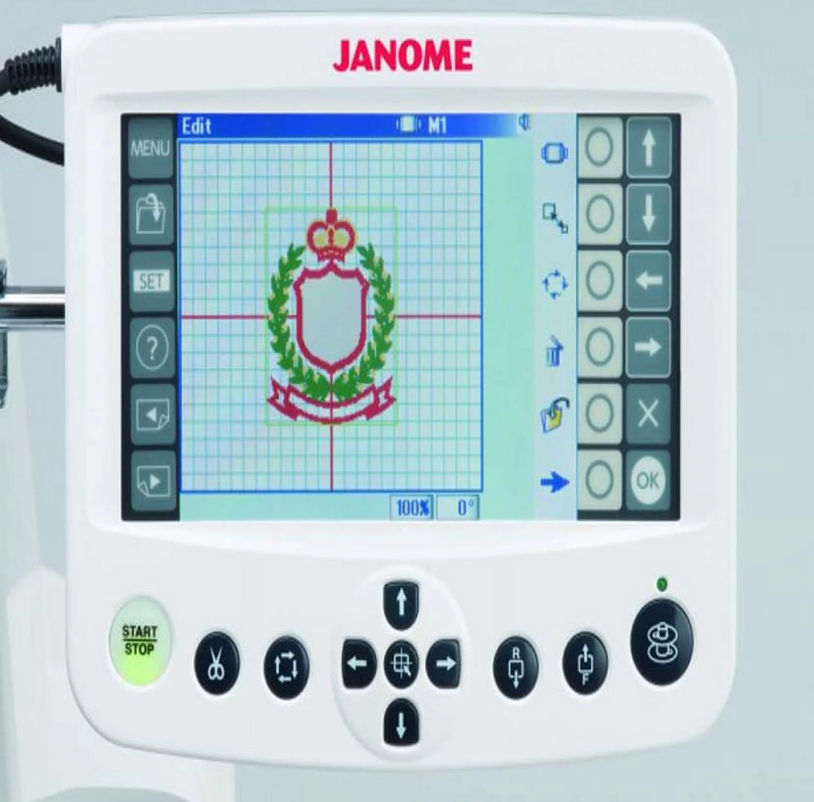 Janome MB-7 Seven-Needle Embroidery Machine