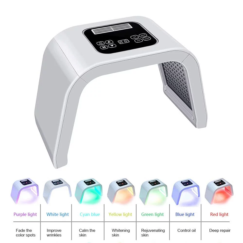 Jahy2Tech  7 Color LED Light Therapy PDT Skin Rejuvenation Anti-aging Facial Beauty Machine