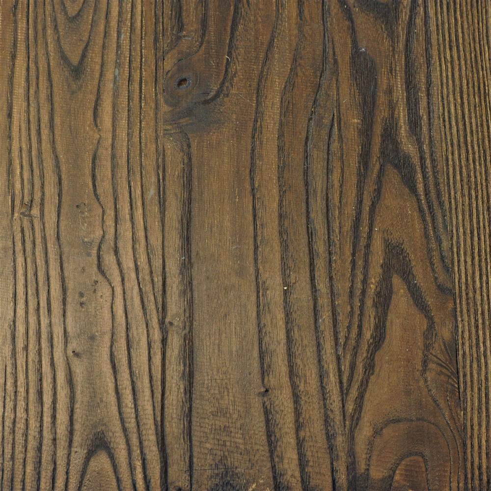 AmeriHome Rectangle Wood Top Bar Table with Rustic Gunmetal Finish Legs, Seating Capacity 4