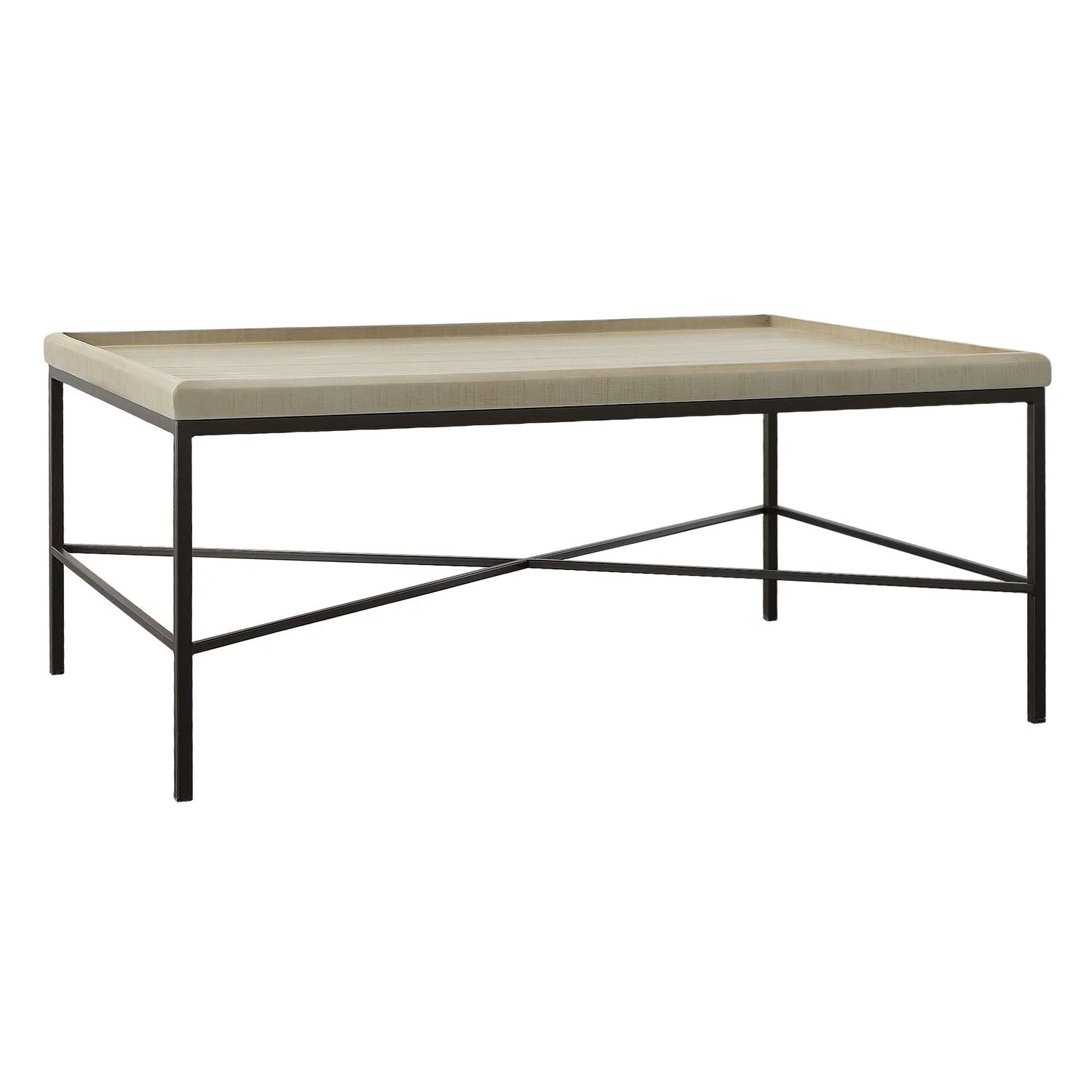 Picket House Furnishings Emitt Coffee Table with MDF Top in Natural