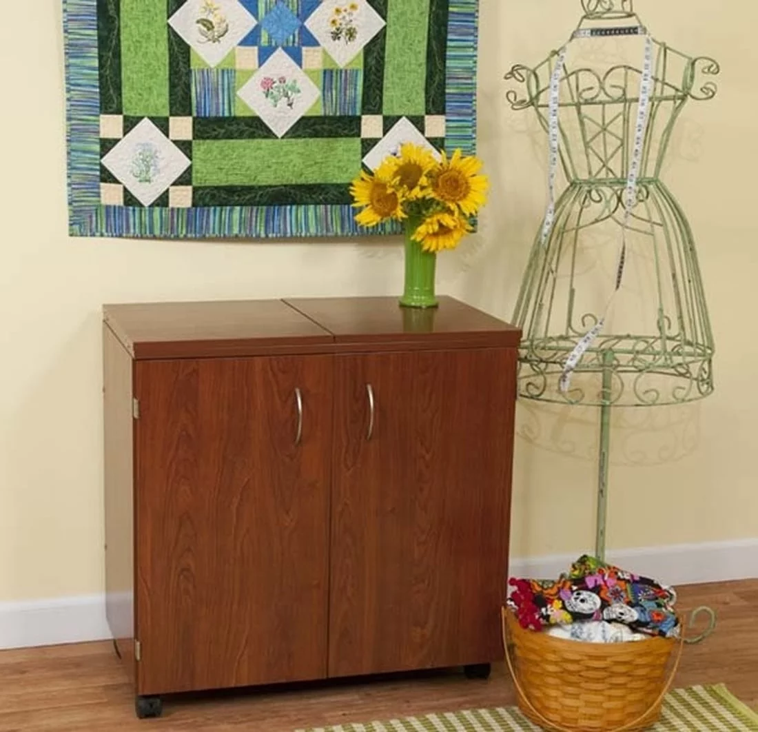 Arrow Bandicoot Sewing Cabinet (Teak)