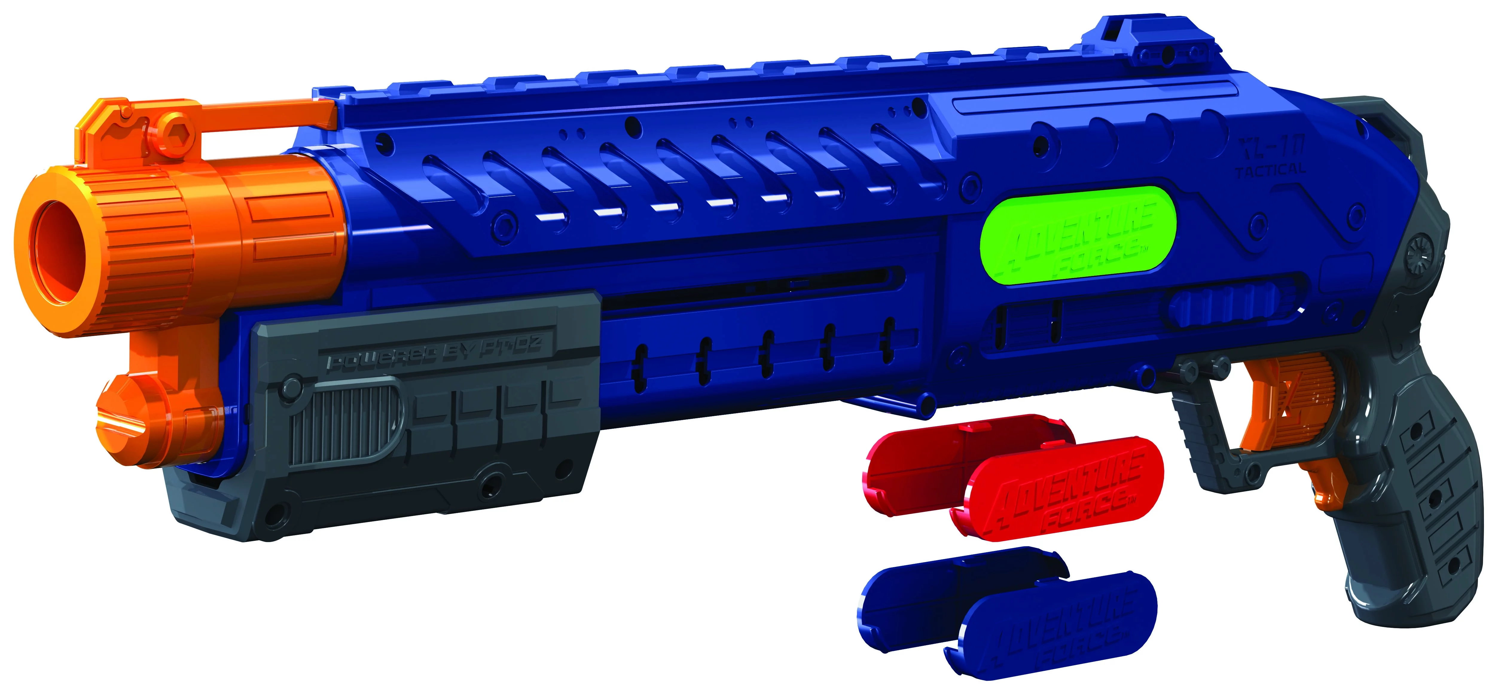 Adventure Force Tactical Strike Liberator Spring-Powered Ball Blaster - Compatible with Nerf Rival