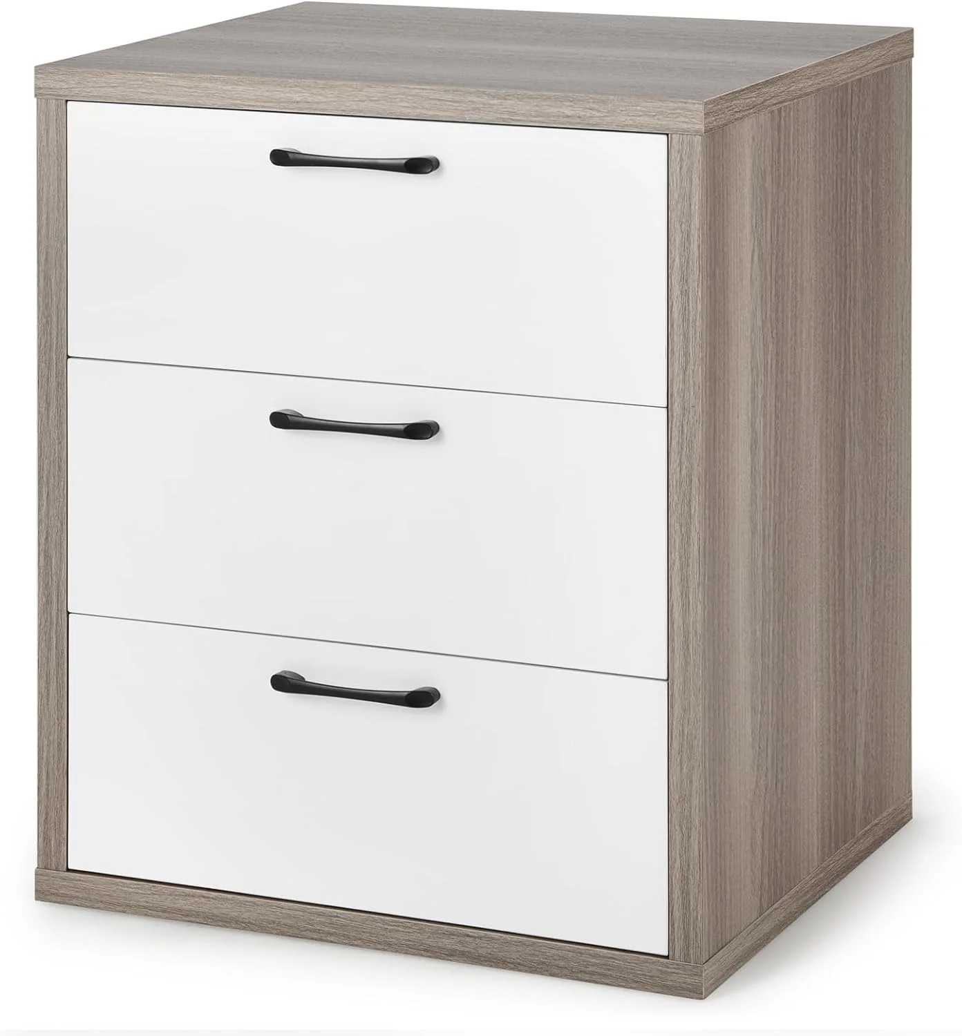 TQJKLFDY 3 Drawer Dresser  26\u2019\u2019 Modern Chest of Drawers  Wood Dressers & Chests  Short Dresser for Small Spaces  Small Drawers for Closet  White Dresser for Bedroom  Living