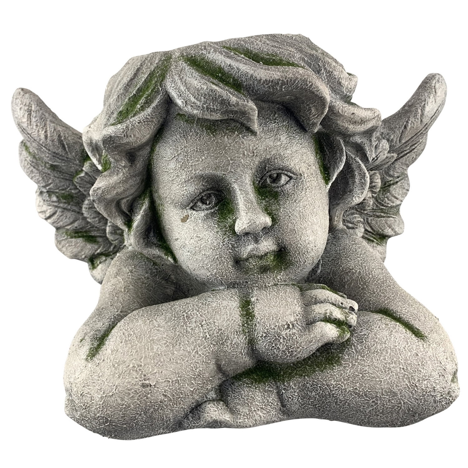 Red Carpet Studios Planter Cherub Stone
