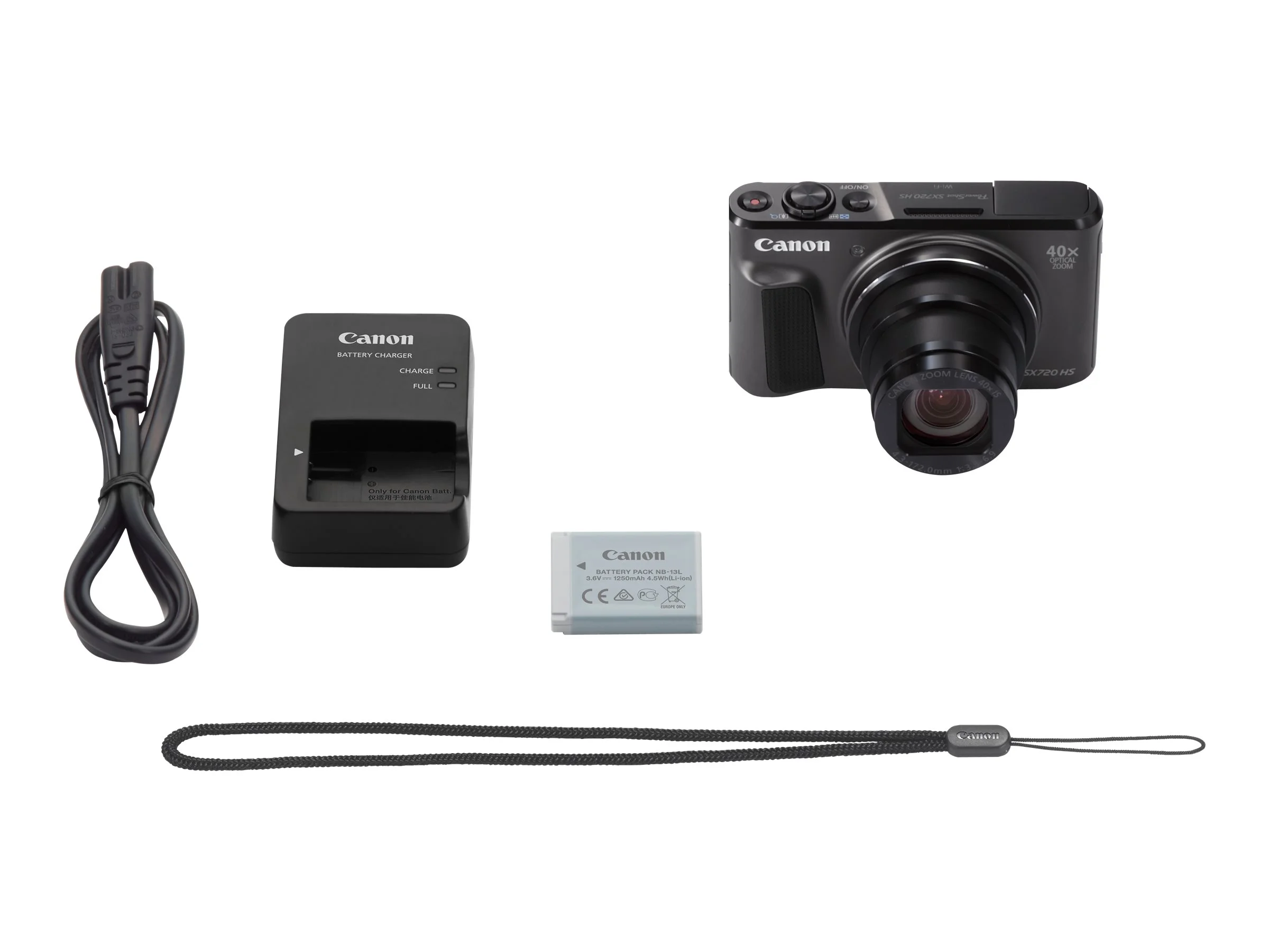 CANON 1070C001 20.3-Megapixel PowerShot(R) SX720 HS Digital Camera