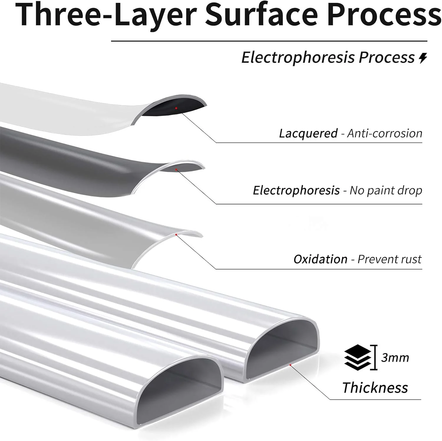 Step Ladder EFFIELER 2 Step Stool Ergonomic Folding Stool with Wide Anti-Slip Pedal 430 lbs Sturdy Stool