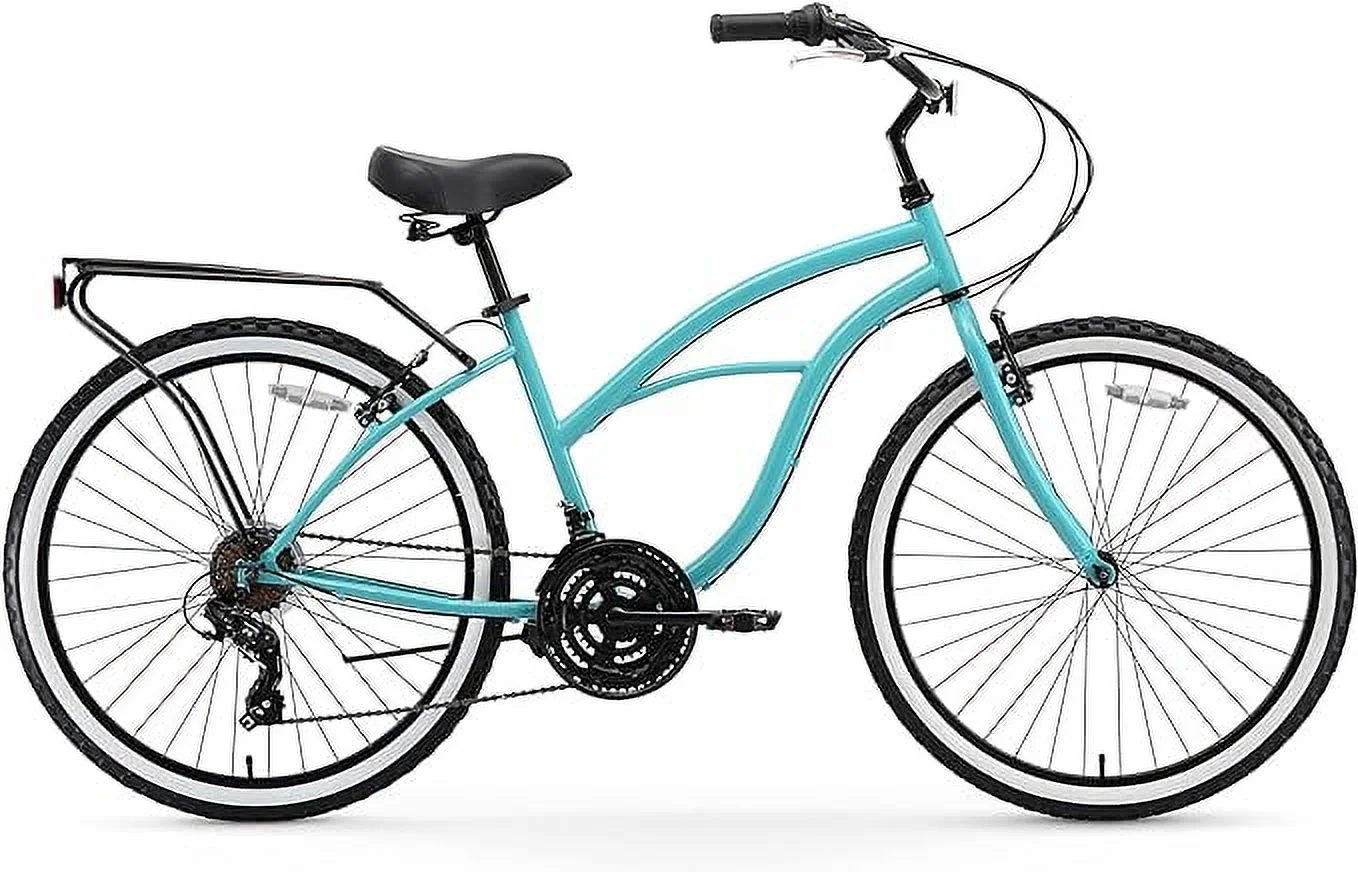 Open Box Sixthreezero Around The Block Beach Cruiser Bike 1 Speed 26