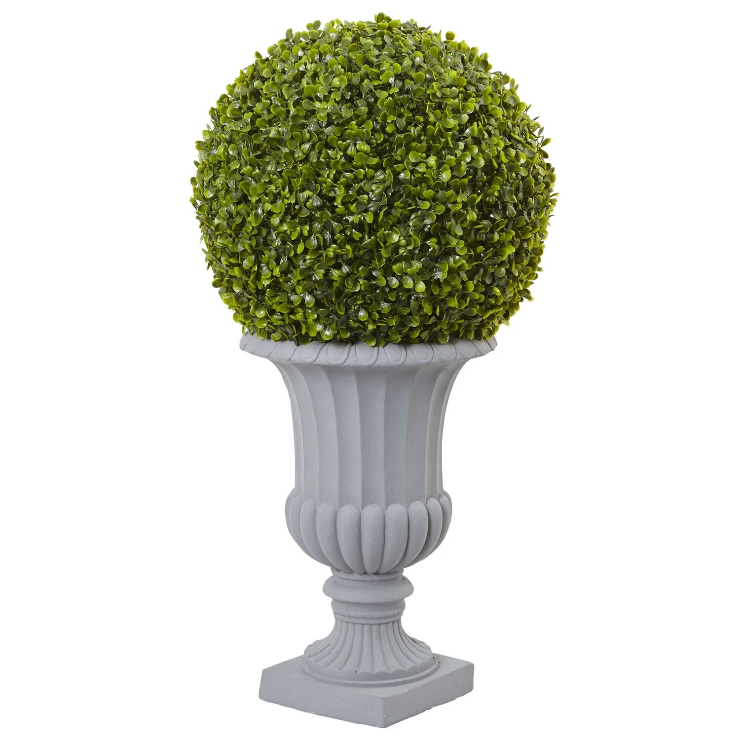 HomeStock 2.5Ft. Victorian Vintage Topiary With Urn (Indoor/Outdoor)