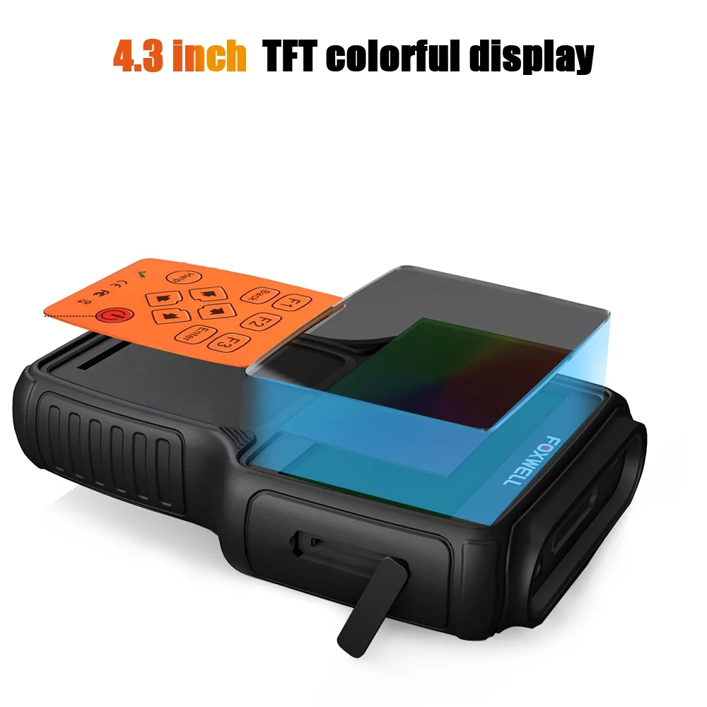 FOXWELL NT650 Elite Automotive OBD2 Scanner ABS Airbag Engine Code Reader with SAS EPB DPF EPS TPMS TPS 25 Special Functions