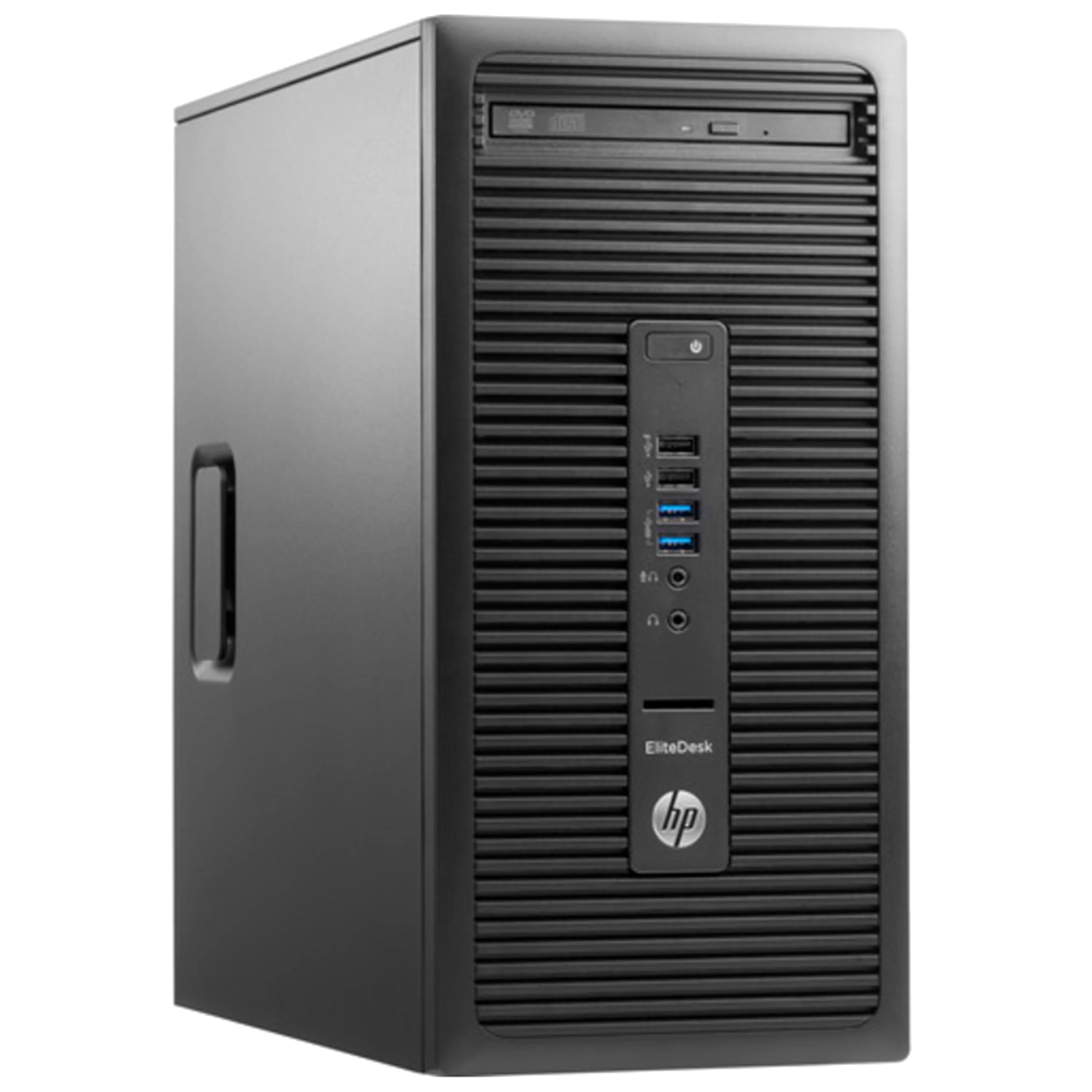 HP EliteDesk 705G3 Tower Desktop Computer | AMD A6-9500 (3.4) | 8GB DDR4 RAM | 500GB HDD Hard Disk Drive | Windows 10 Professional | Home or Office PC