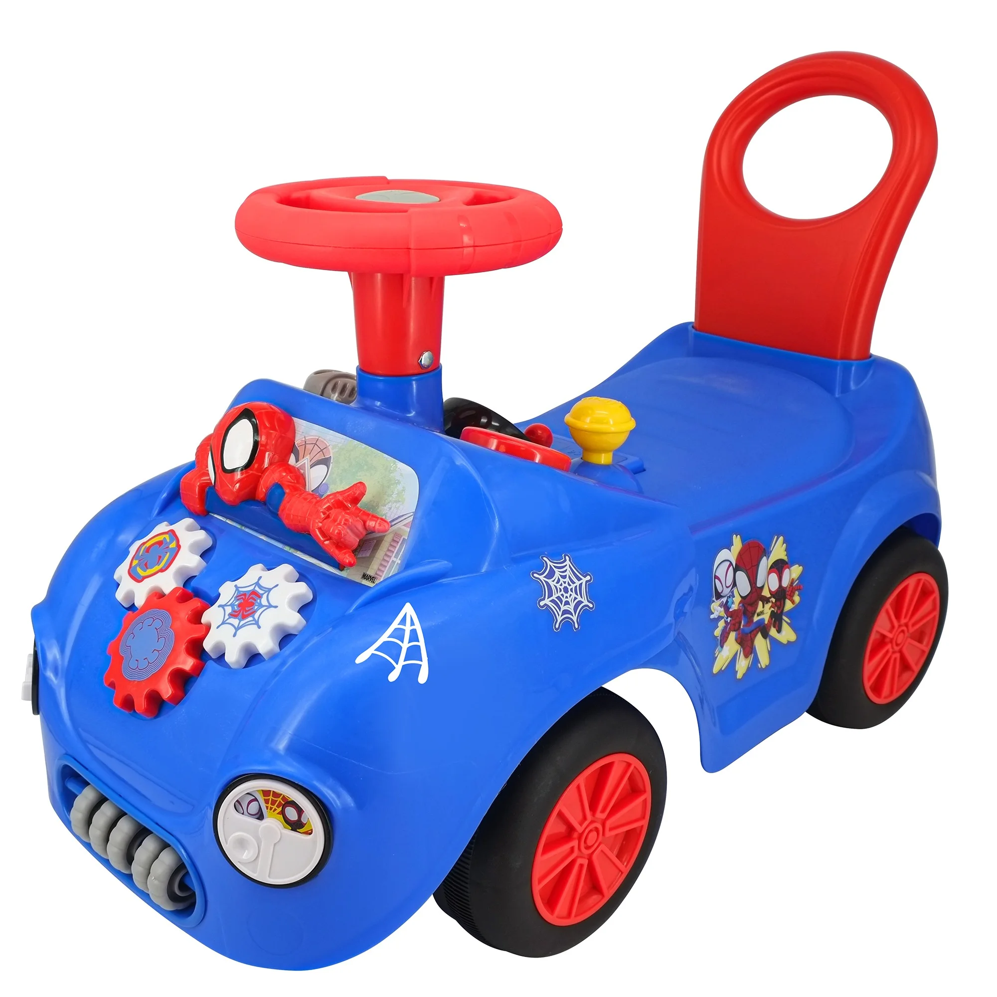 Spidey Web Racer Lights N' Sounds Ride-on, Toddlers 12-36 mos